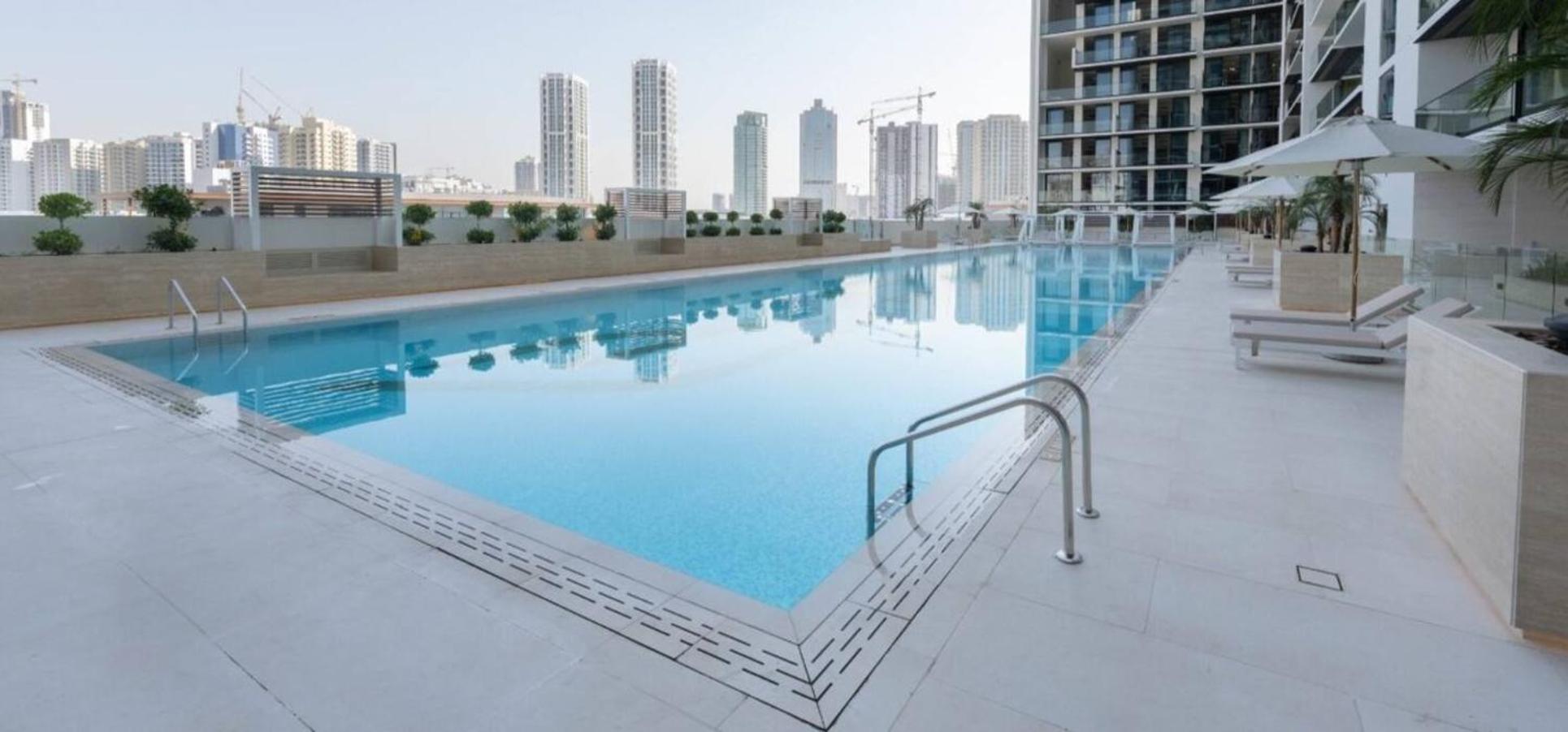 Stylish 1Br Apartment Serene Stay In Jvc Apartment