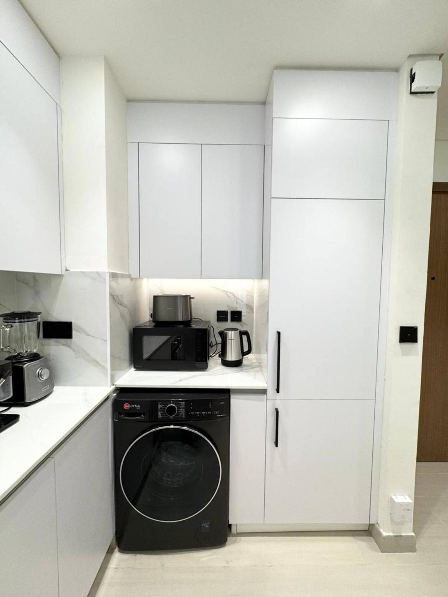 Stylish 1Br Apartment Serene Stay In Jvc Apartment
